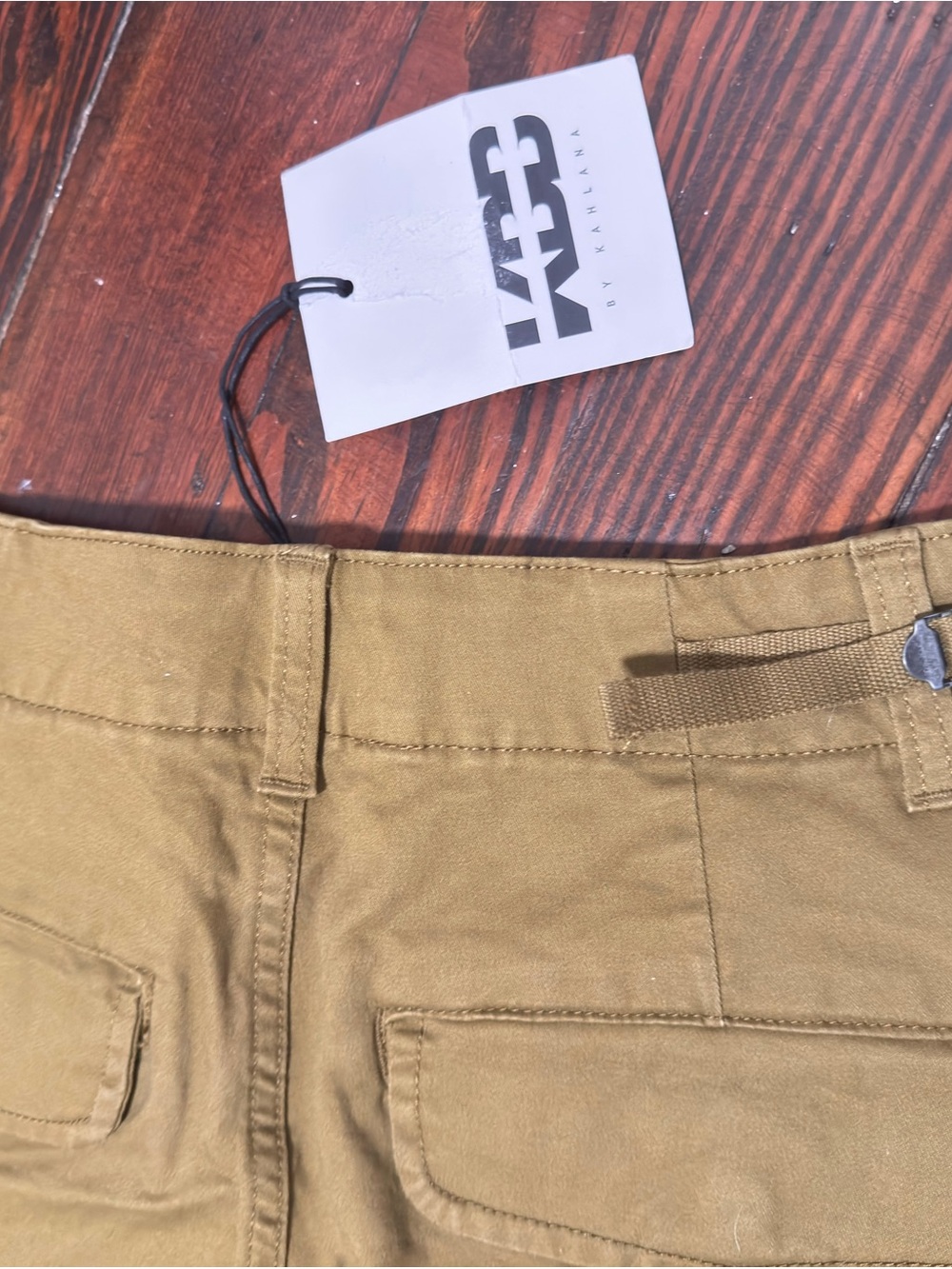 KBB by Kahlana Women's Olive Green Utility Cargo Jogger Pants XS NWT - Picture 7 of 9